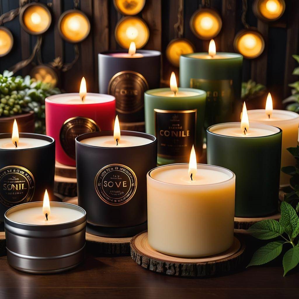 Foremki do własnej produkcji świec naturalnych